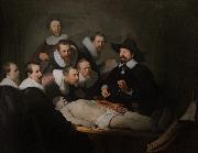 REMBRANDT Harmenszoon van Rijn The Anatomy Lesson of Dr Tulp (mk33) oil painting artist